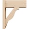 Ekena Millwork 8-in W x 20-in D x 24-in H Funston Block Rough Cedar Woodgrain TimberThane Outlooker, Primed Tan OUTUR080X20X24FST44RCPR - alternate 3
